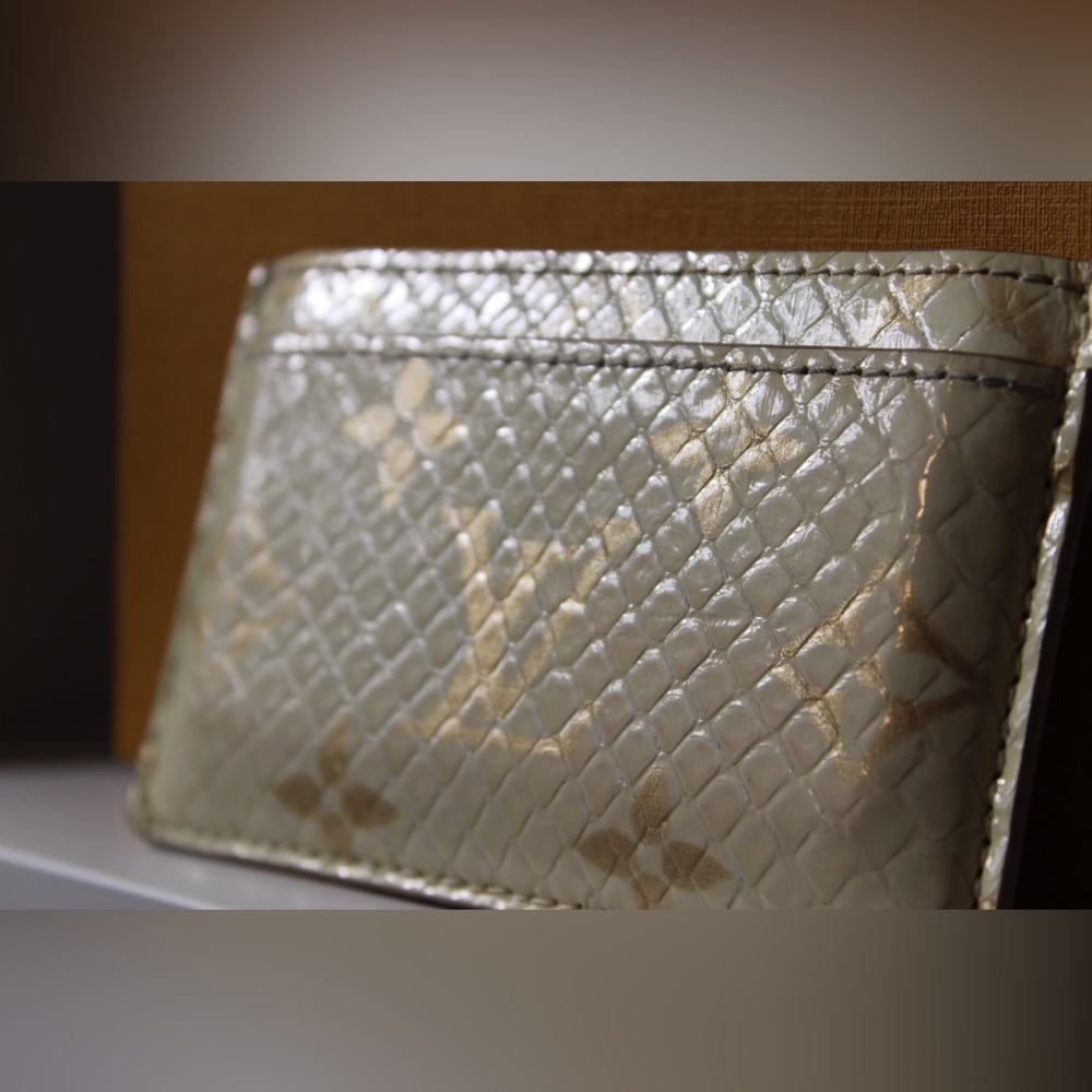 Rare Louis Vuitton Python Snakeskin Cardholder - image 7